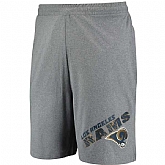 Los Angeles Rams Concepts Sport Tactic Lounge Shorts Heathered Gray,baseball caps,new era cap wholesale,wholesale hats